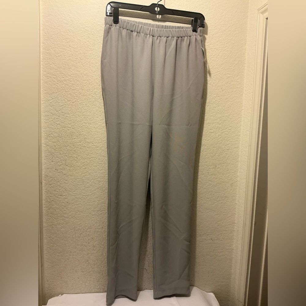 Allie Coosh Pants Womens Sophia Pull on Dress pant in moonstone size XP $225